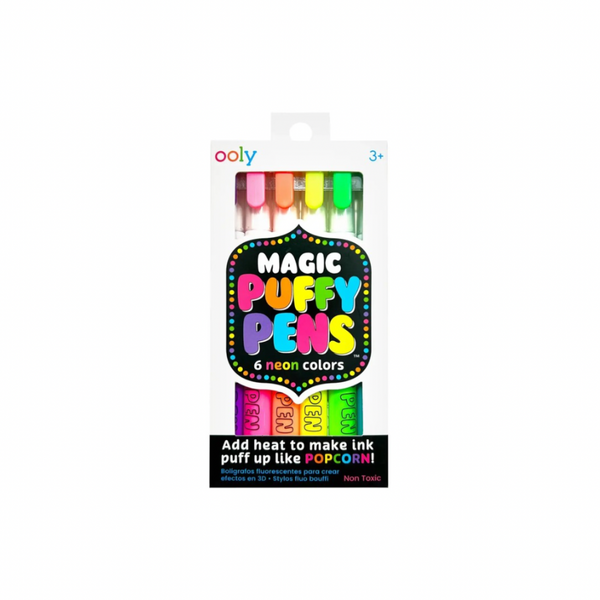 Magic Neon Puffy Pens
