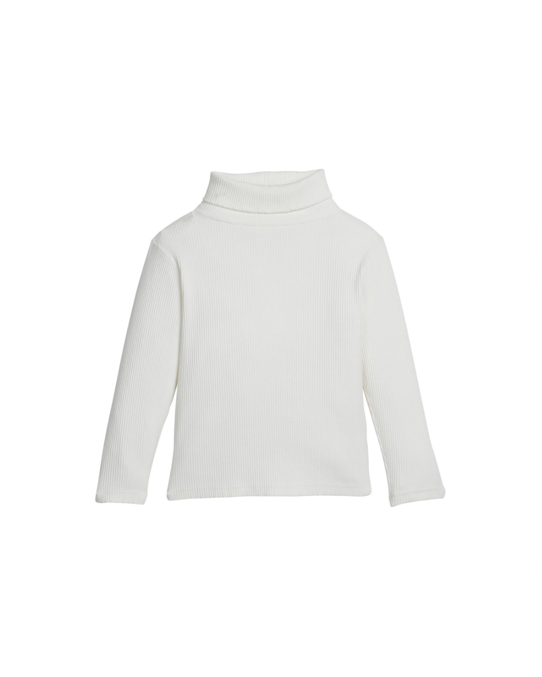 Ribbed Turtleneck - Ivory
