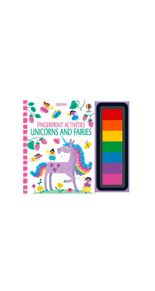 Fingerprint Activities Unicorns and Fairies