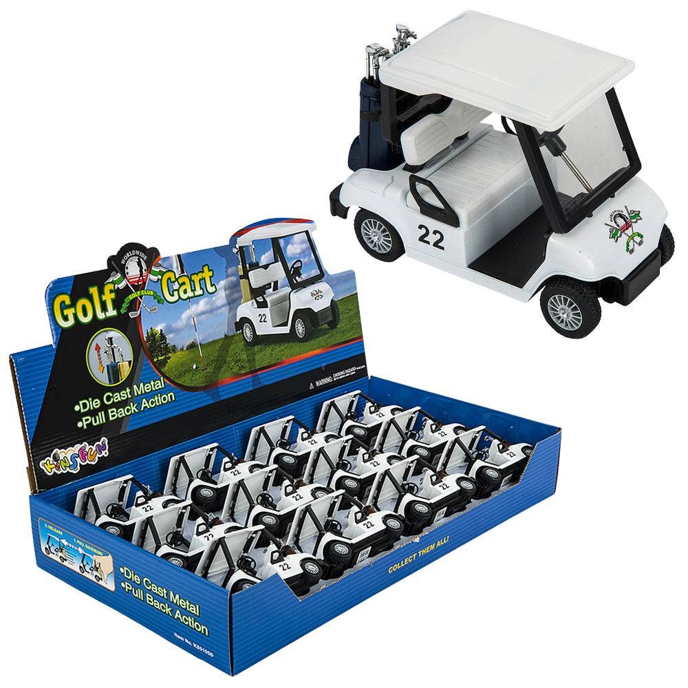 Pull Back Golf Cart