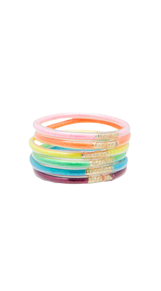 Rainbow Bracelets Waterproof for Girls