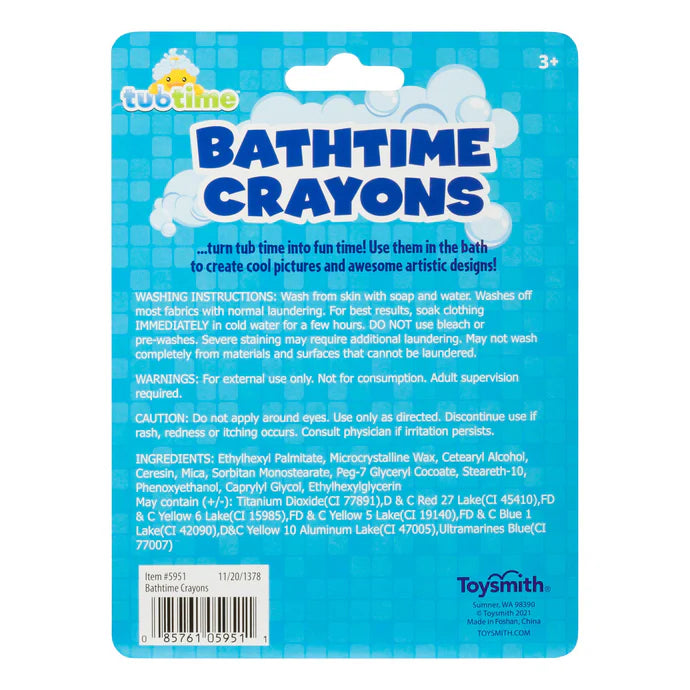 Toysmith Bath Time Crayons
