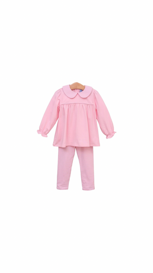 Abigail Pants Set Light Pink