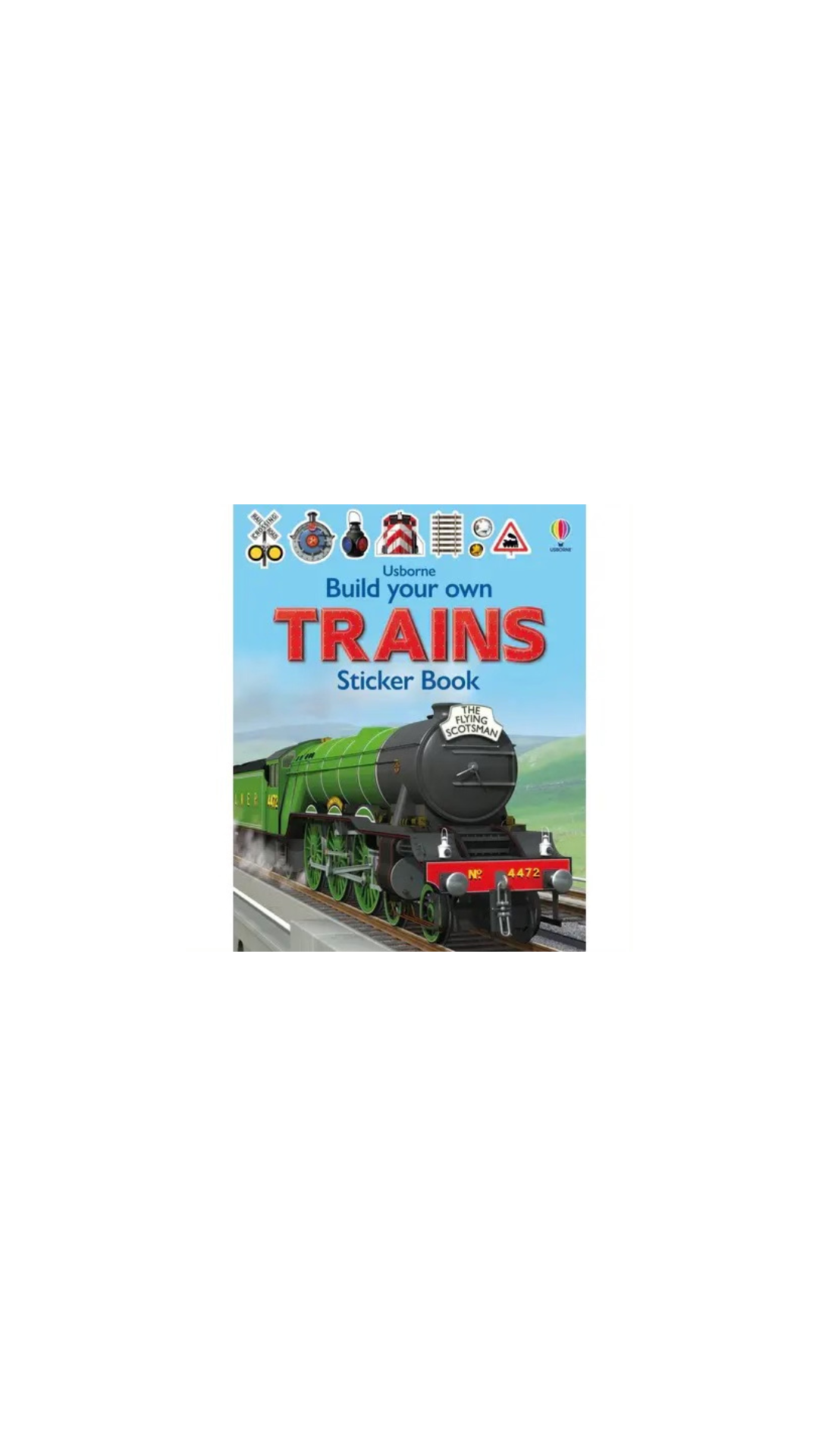 Build Your Own Trains Sticker Book