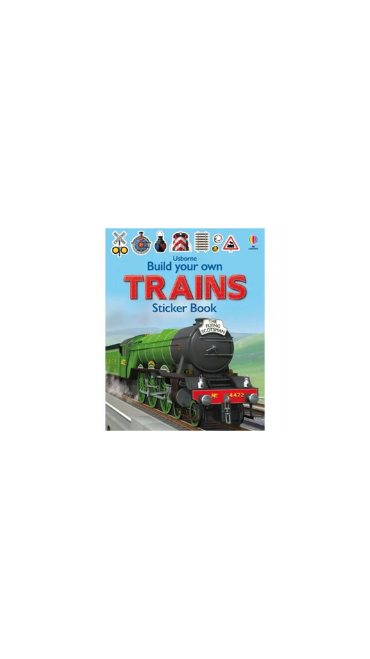 Build Your Own Trains Sticker Book