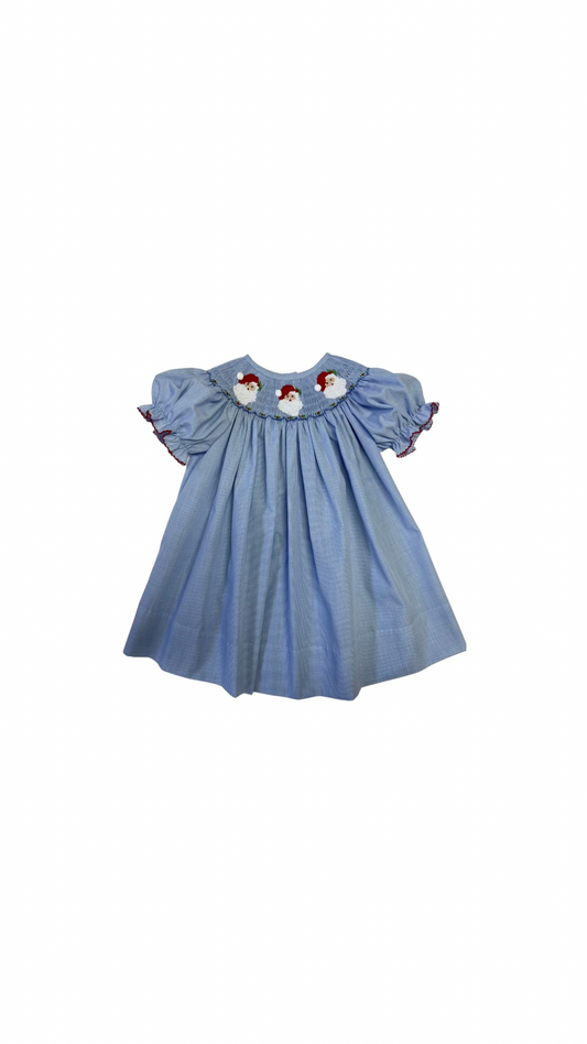 Emma Santa Clause Smocked Bishop