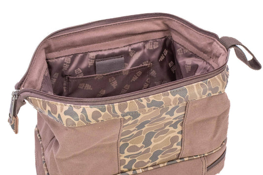 Georgia Bulldogs Camo Canvas Toiletry Bag
