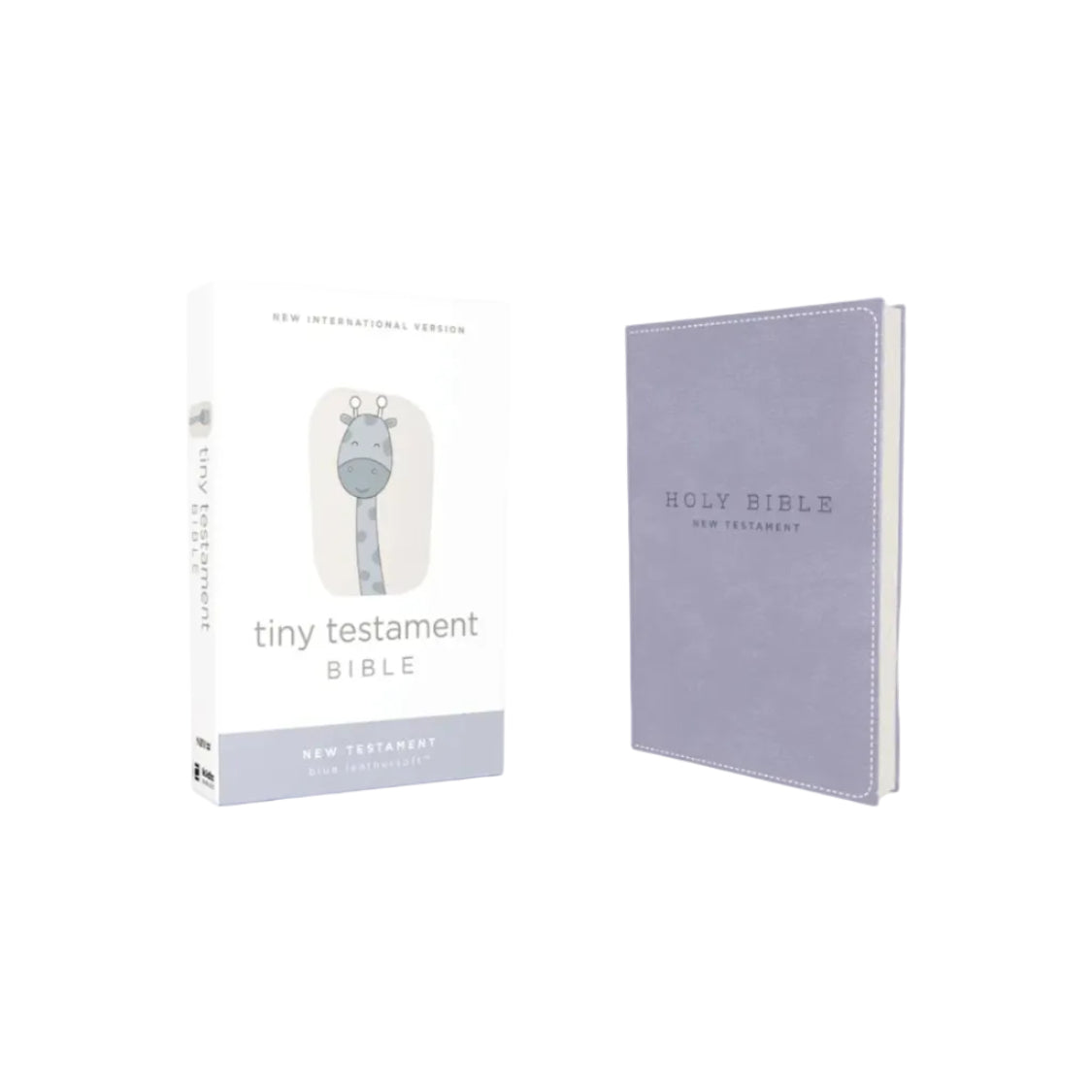 NIV Tiny Testament Bible, New Testament, Comfort Print--soft leather-look, blue