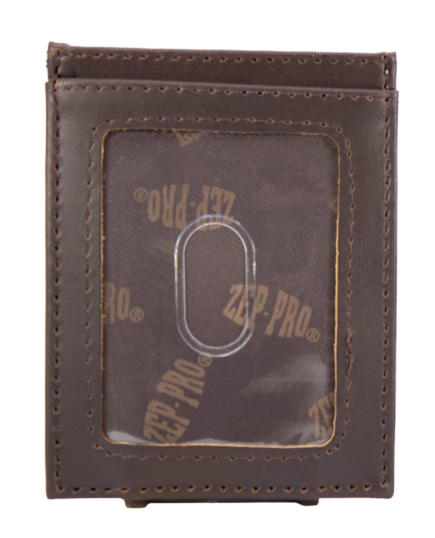 Georgia Bulldogs Men's Magnetic Front Pocket Old School Camo Leather Wallet