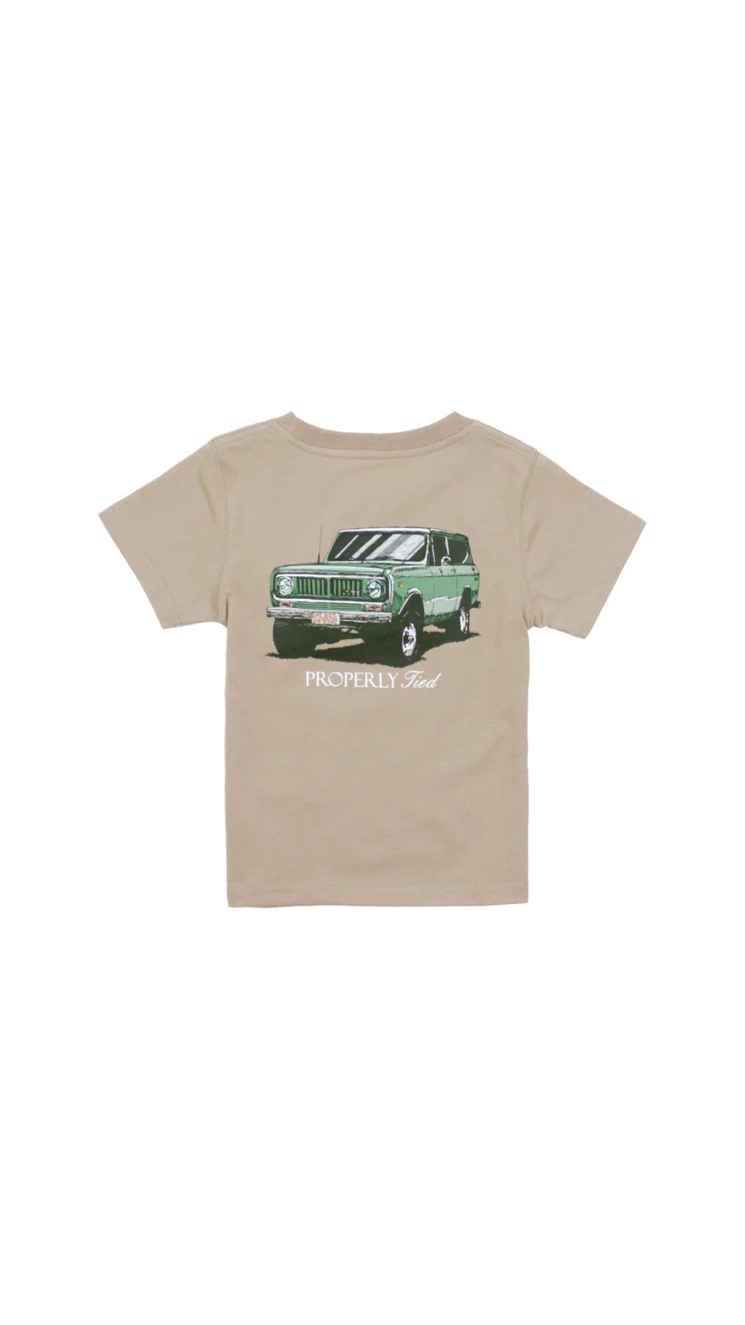 Boys Joyride Short Sleeve Tee Sand