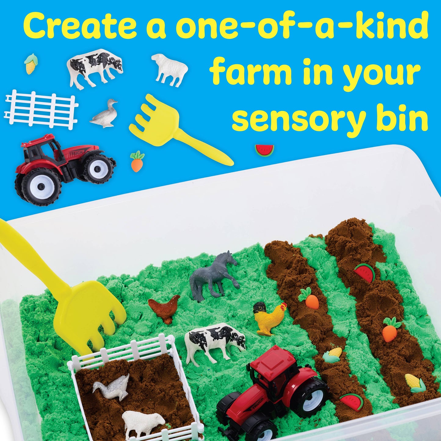 Sensory Bin Farm Activity Kit