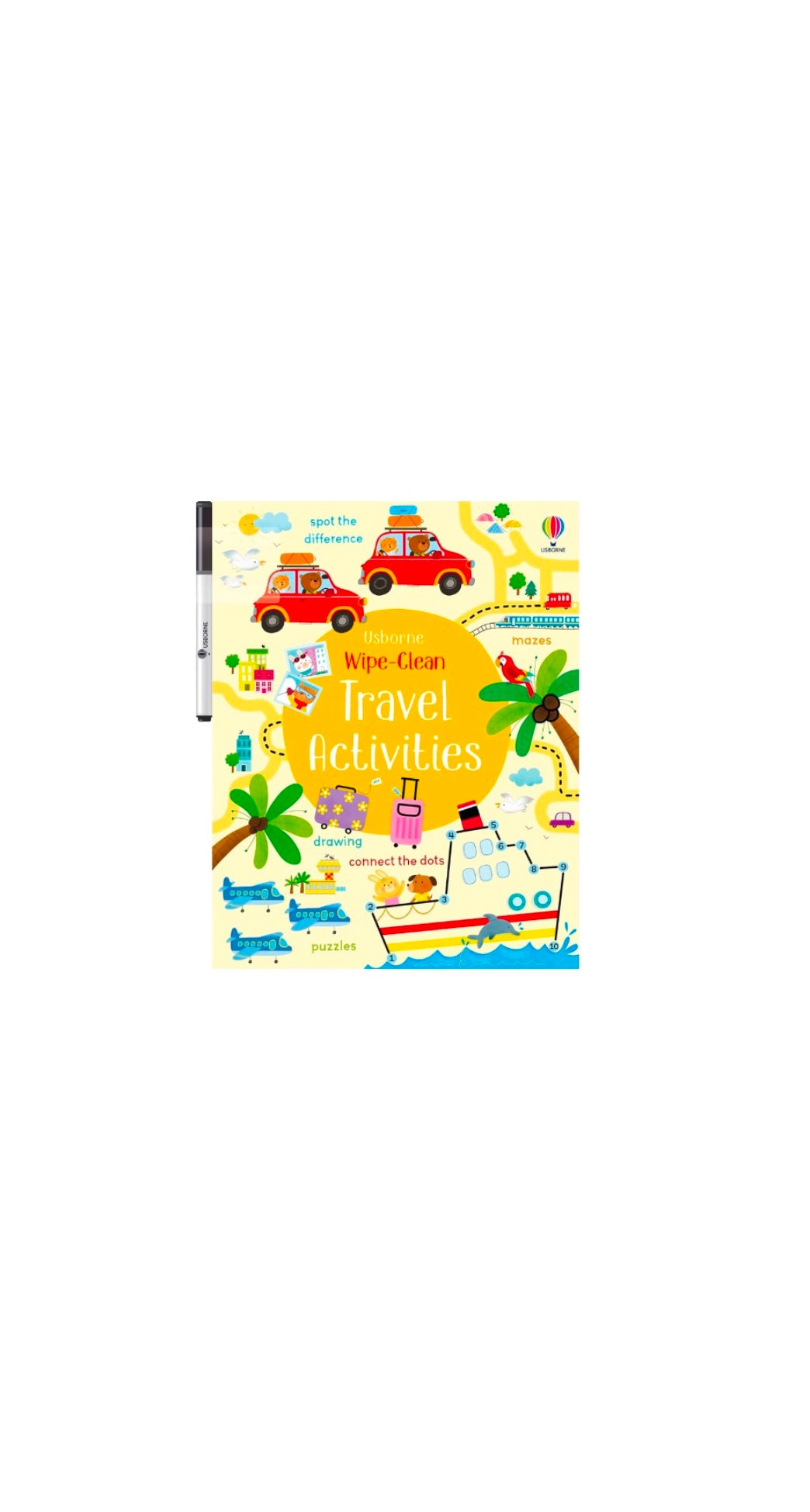 Wipe-Clean Travel Activities