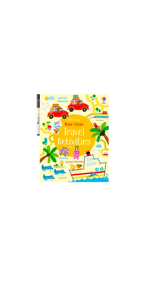 Wipe-Clean Travel Activities