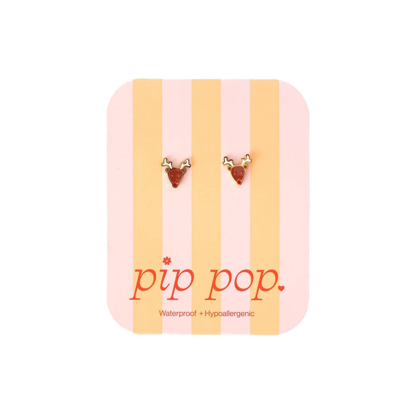Reindeer Stud Earring
