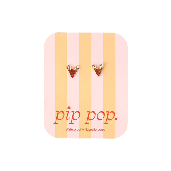 Reindeer Stud Earring