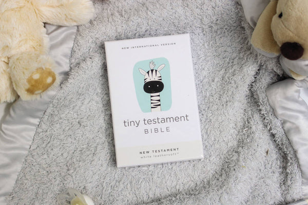 NIV Tiny Testament Bible New Testament Leathersoft White