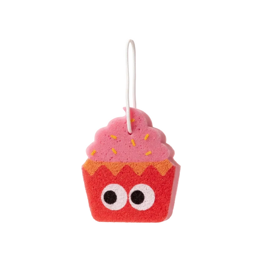 Squishy Bath Sponge - Cupcake
