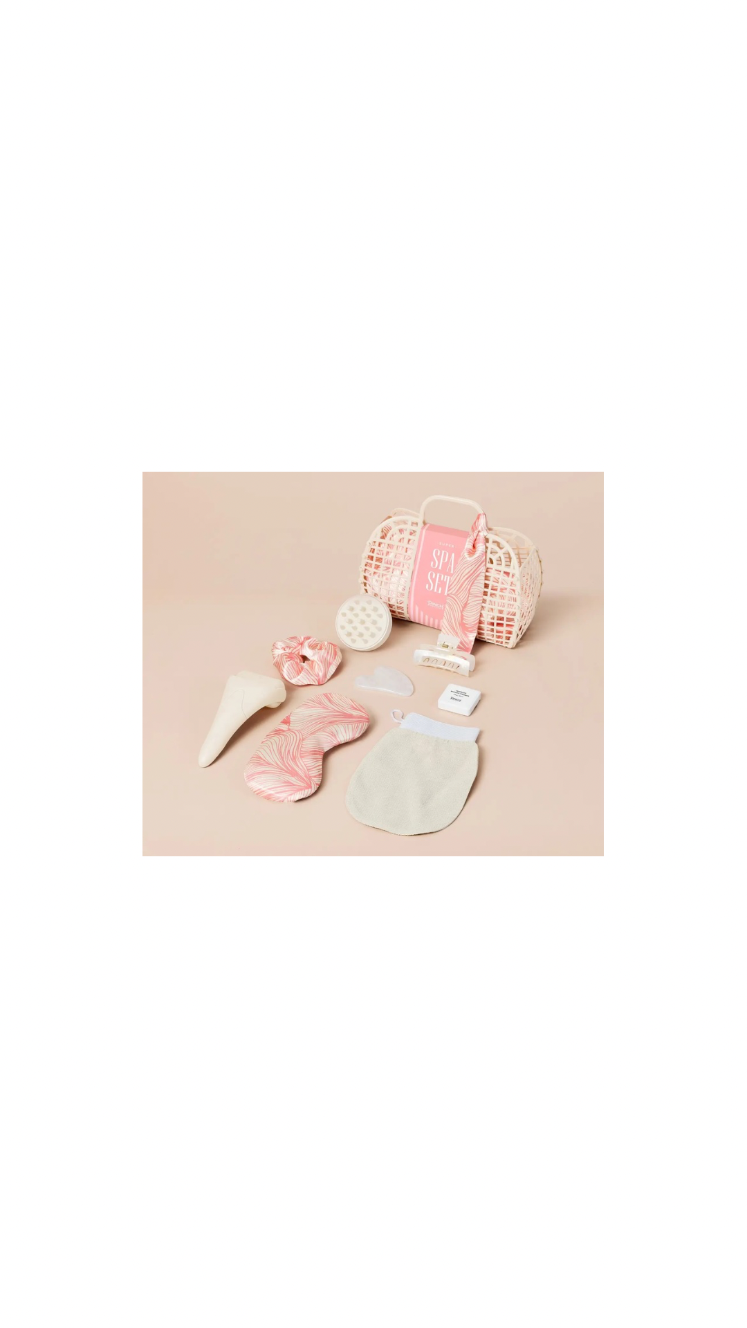 Super Spa Set | Coral, Self-Care, Wellness, Holiday Gifts