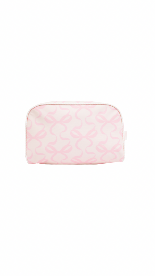The Dopp Kit / Bows Pink on Pink