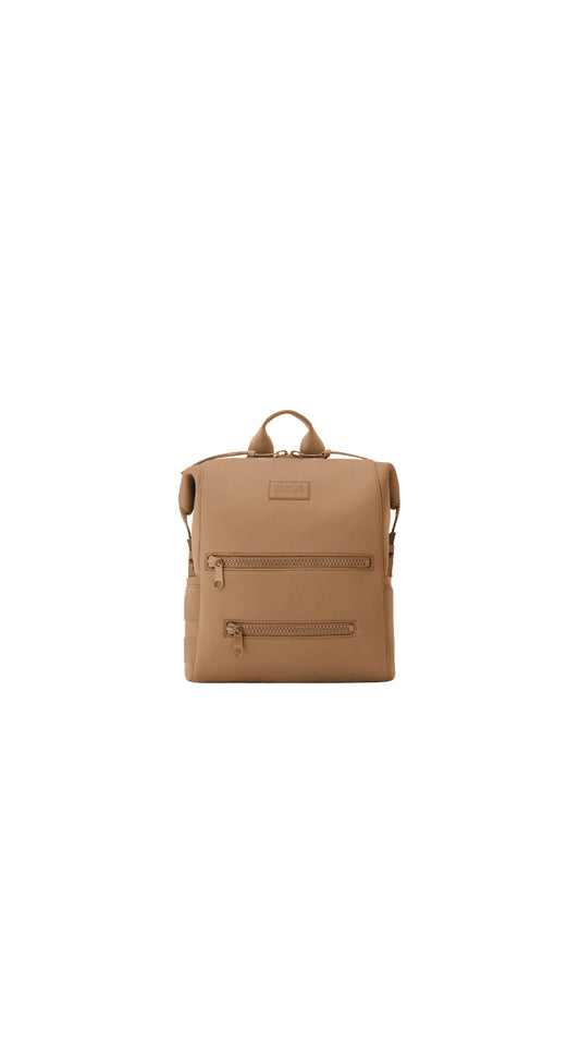 Indi Diaper Backpack in Camel, Medium