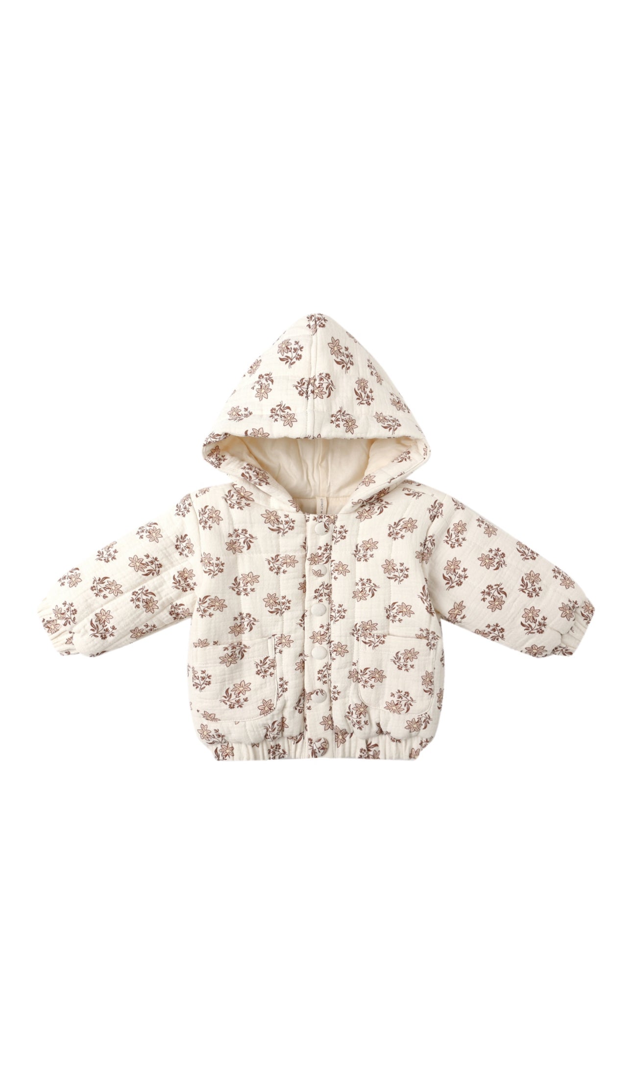 Hooded Woven Jacket Daylilly