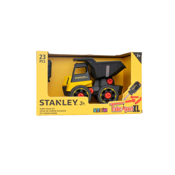 Red Toolbox Stanley Jr. Take Apart XL Dump Truck Kit