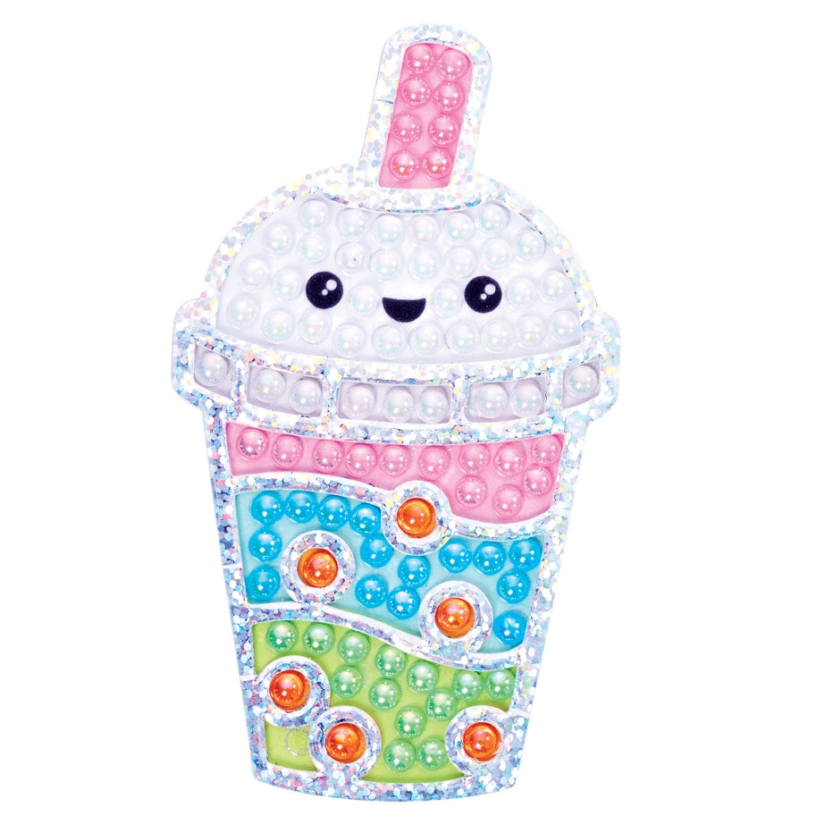 Bubble Gems Super Sticker Diamond Painting Kit - Bubble Tea