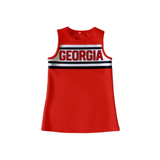 The University of Georgia | Bright Red Classic Cheer Dress