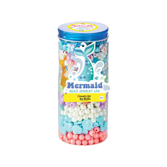 Bead Jewelry Jar Mermaid