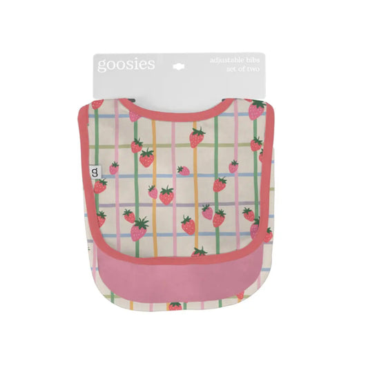 Berry Patch - Strawberries Bib Set