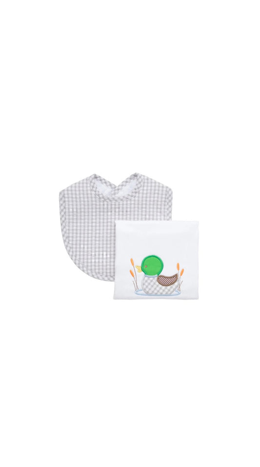 Mallard Basic Bib & Burp Set
