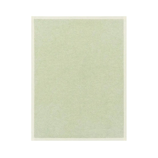 Harborview Herringbone Sprout Green Mini Blanket