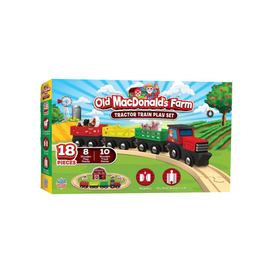 Old MacDonald's Farm Tractor Train Play Set