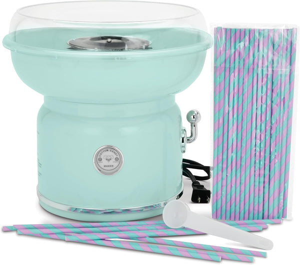 Cotton Candy Maker W/50 Printed Straws