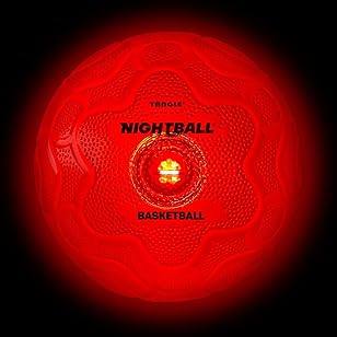 Nightball Light Up Led Basketball Red