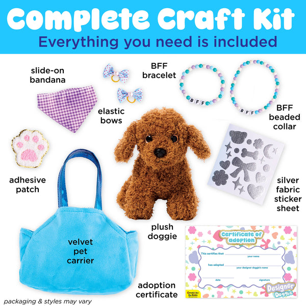 Decorate Your Own Designer Doggie Craft Kit