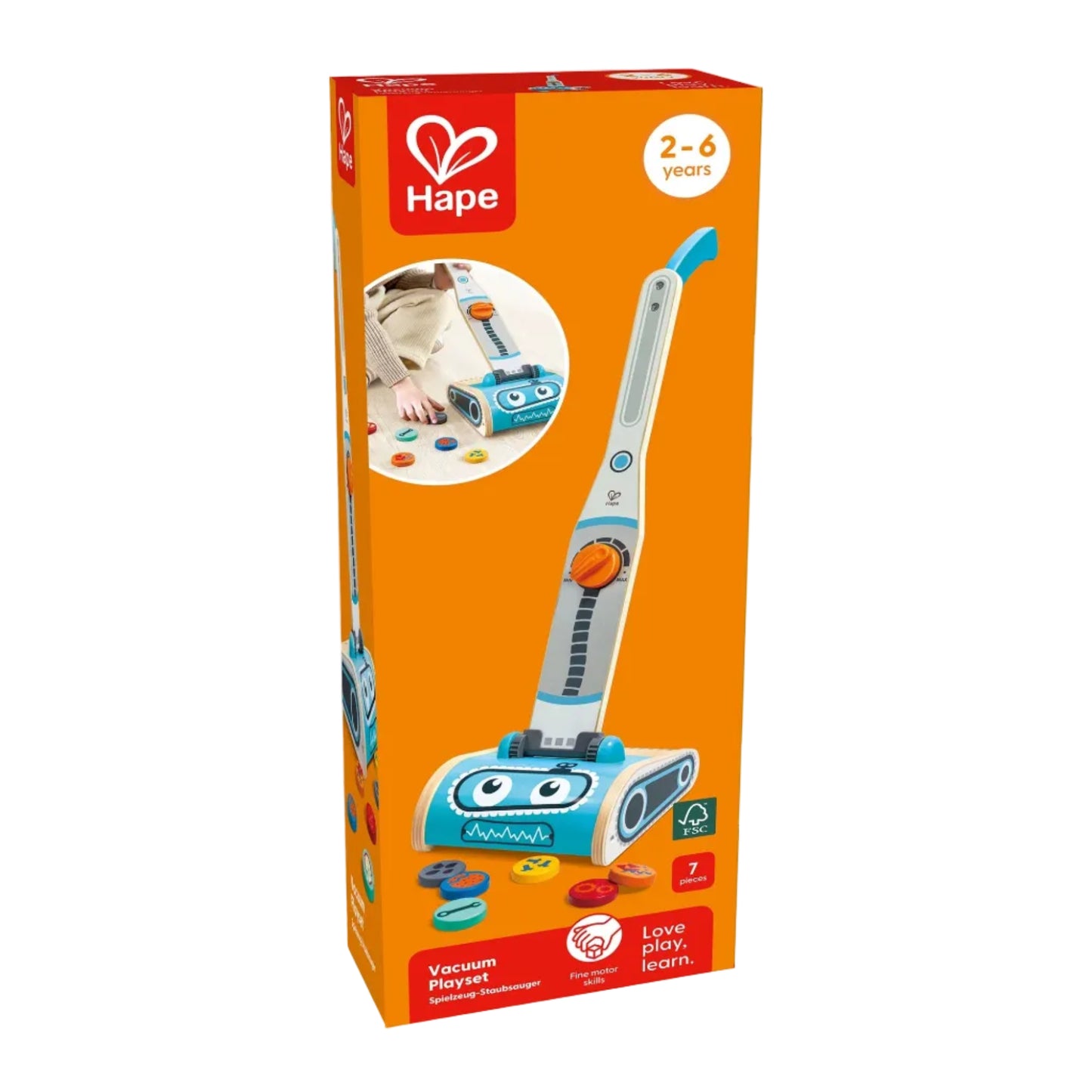 Hape Vacuum Playset