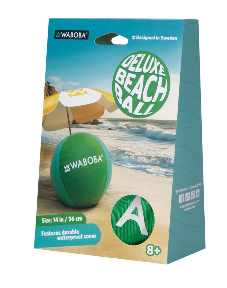 14" Deluxe Beach Ball Green