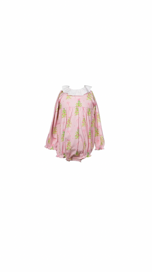 Pink Tinsel Girl Bubble