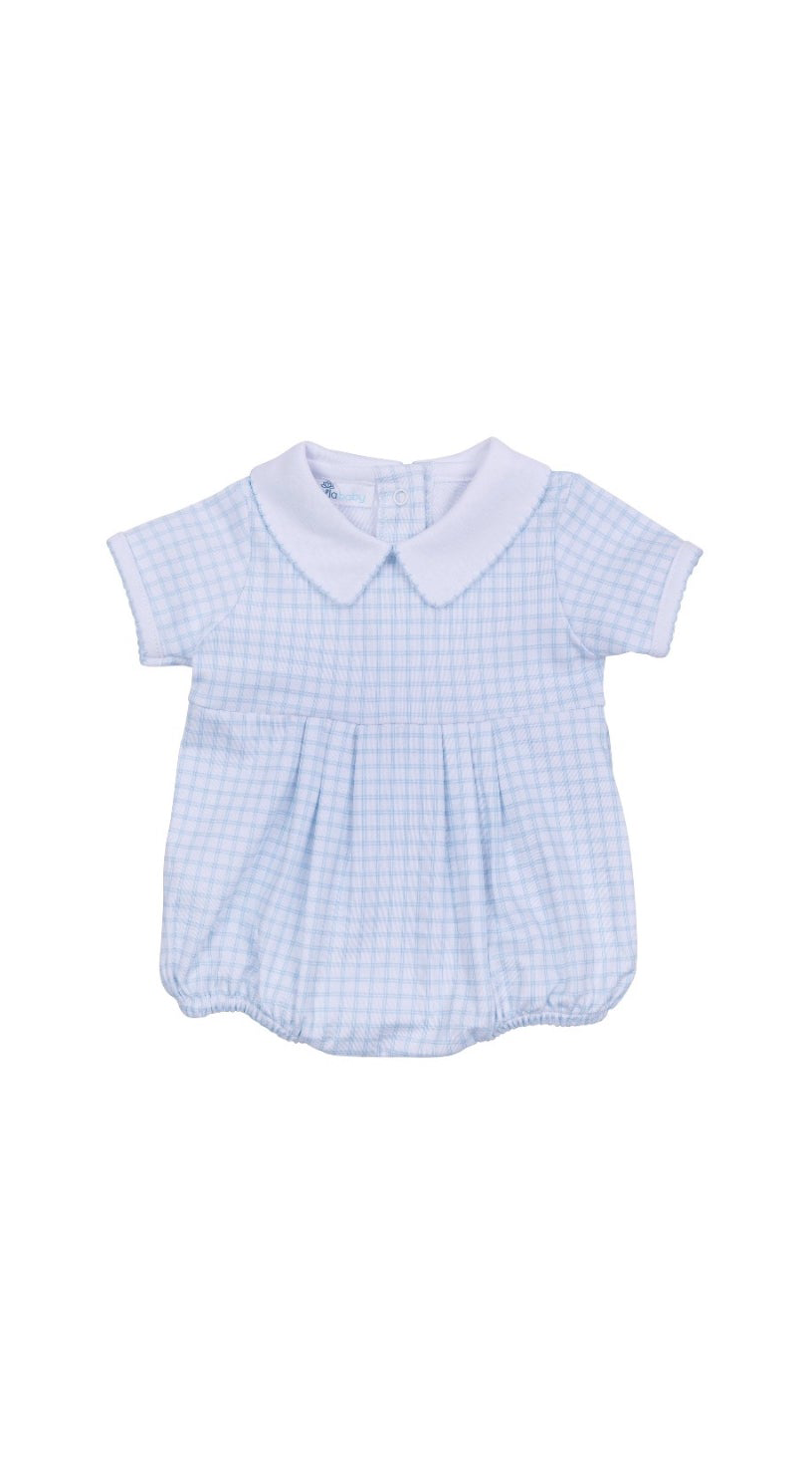 Peek-A-Boo Wishes Collared Bubble - Light Blue