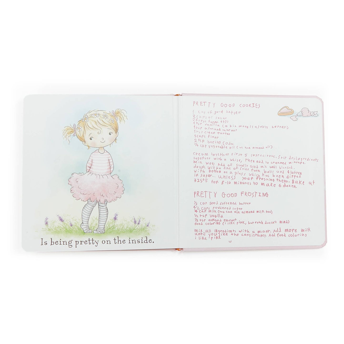 A Pretty Girl Board Book - (Blonde Hair)