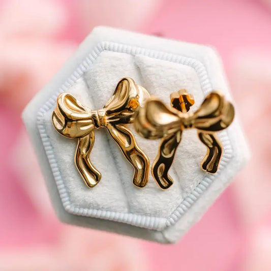 Jumbo Bows Earrings