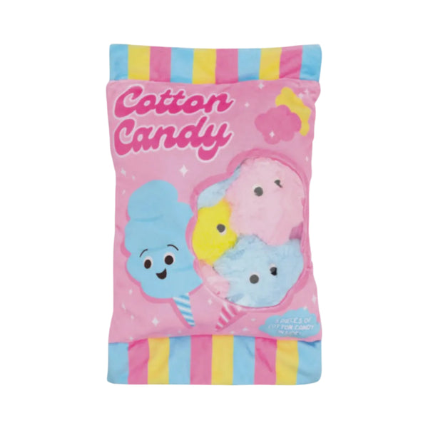 Cotton Candy Sweets Packaging Fleece Plush