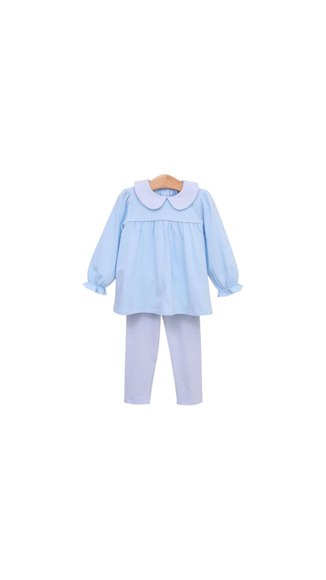 Abigail Pants Set Light Blue