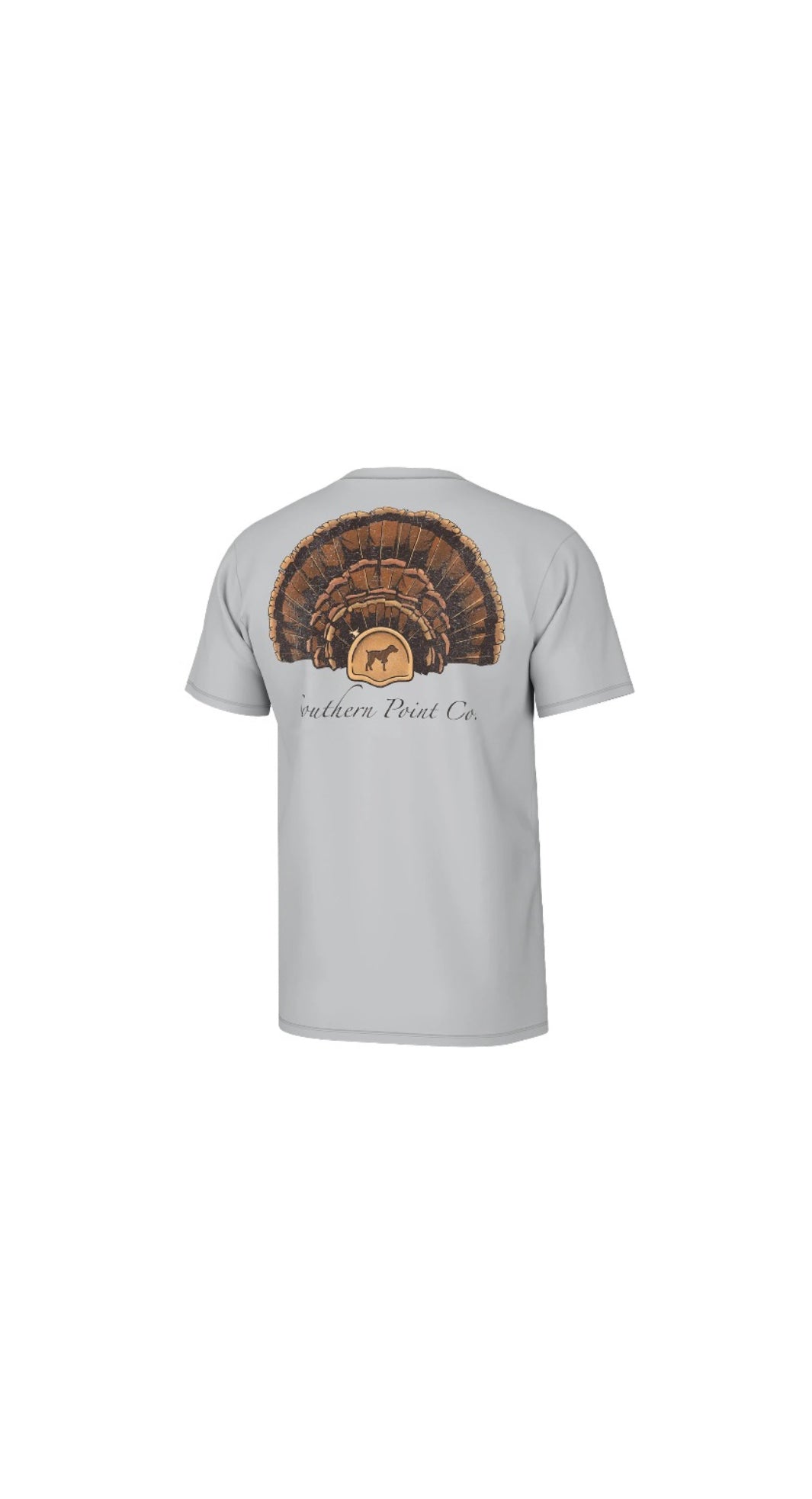 Youth Turkey Mount Short Sleeve Tee Grey