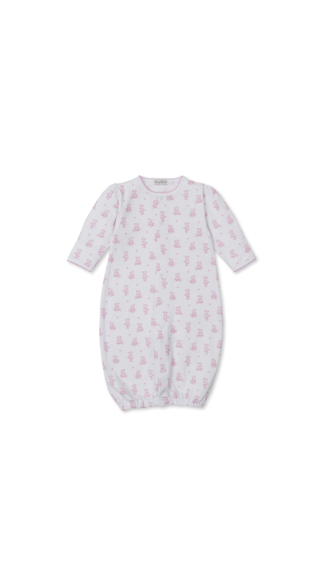 Pink Teddy Bear Time Conv. Gown