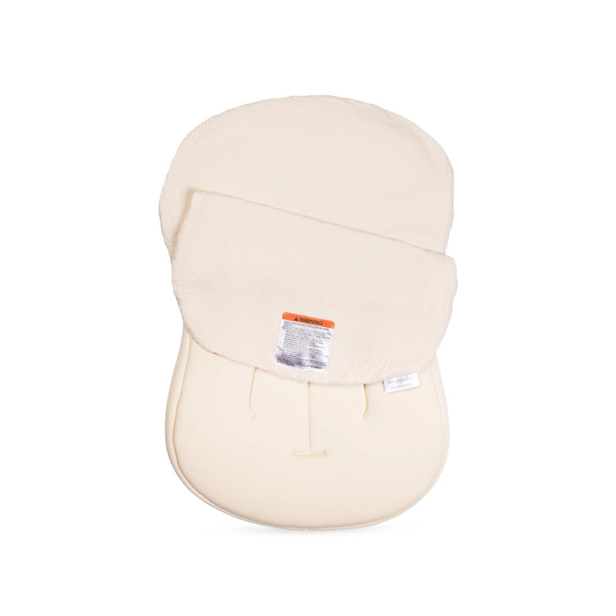Lounger Curve Muslin Cover | Natural