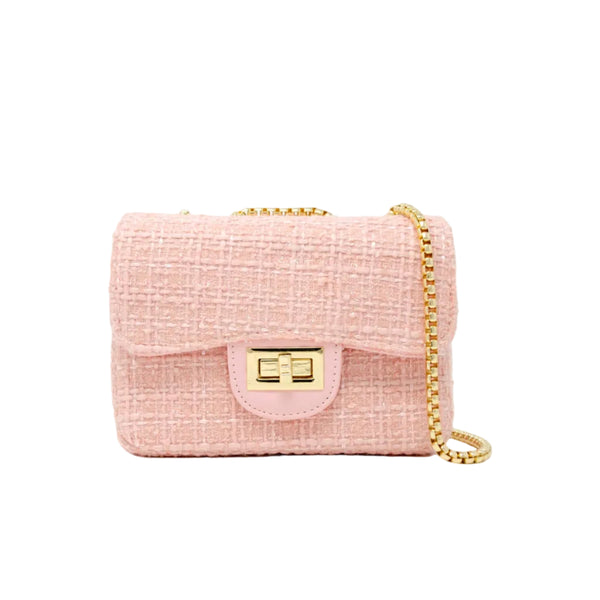 Classic Large Tweed Handbag