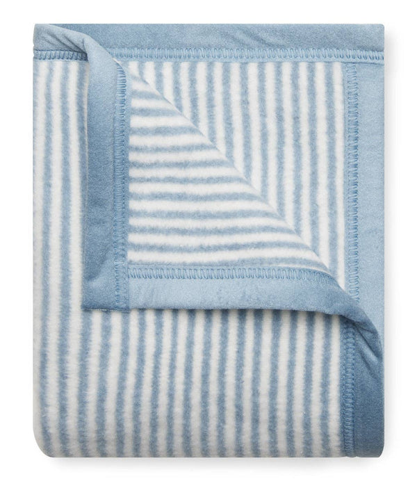 Sweet Pea Stripe Fog Mini Blanket