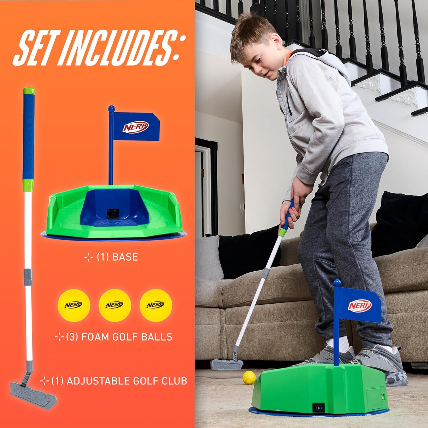 Nerf Pivot Putt